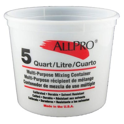 Multi-Mix Plastic Containers 5 quart