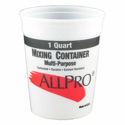 Multi-Mix Plastic Containers 1 quart